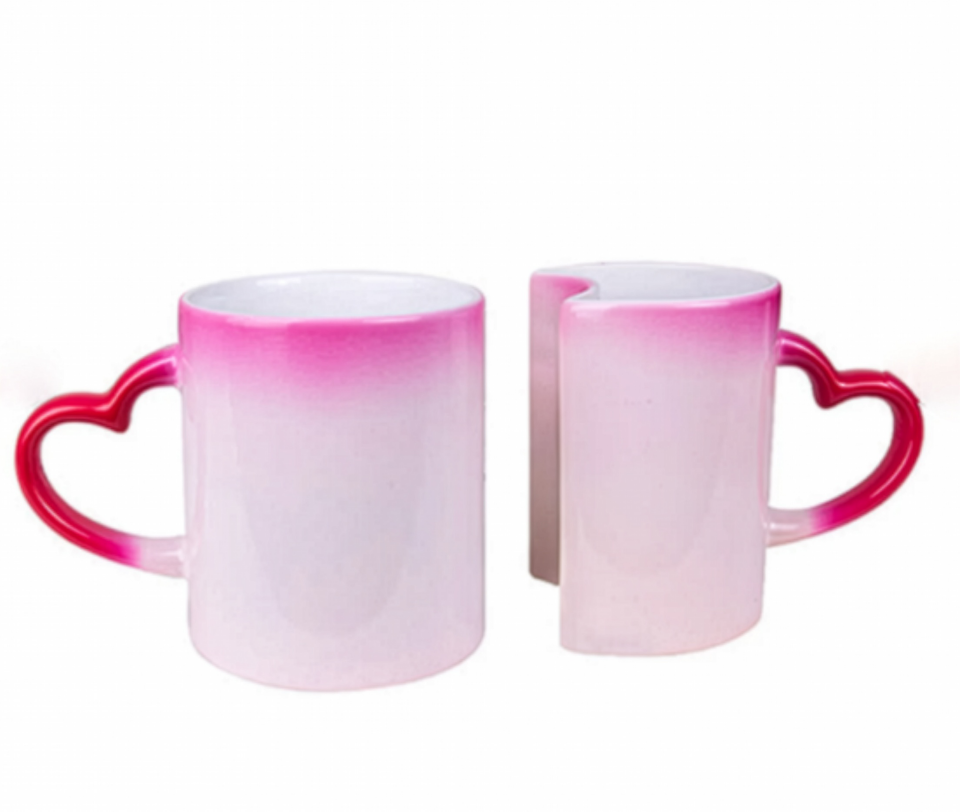 14 Şubat Özel Kalpli Kupalar